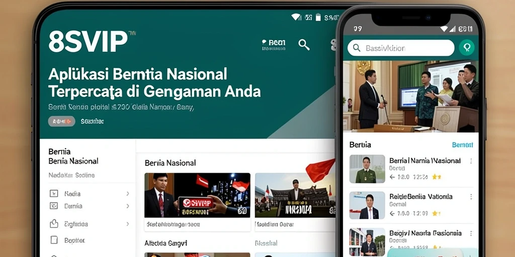 Tampilan antarmuka aplikasi 8SVIP yang modern dan informatif.